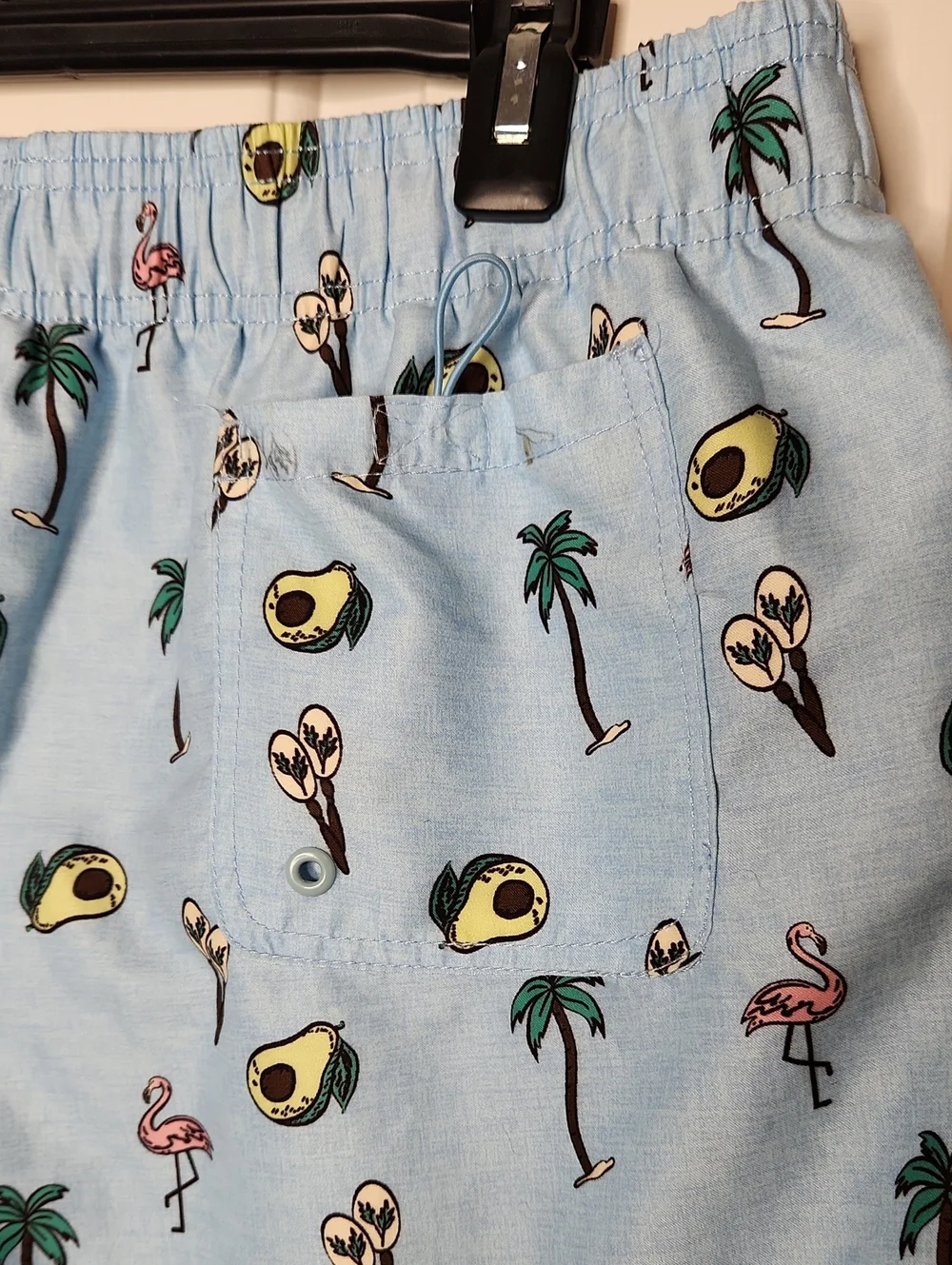 Ron Jon Surf Shop Avocado Dreamin Swim Trunks Size XL NWT